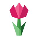 flower badge